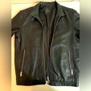 THEORYMorvek Slim-Fit Leather Jacket (Small)